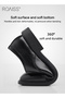 Formal Business Leather Shoes for Men High Fashion Textures Soft Sole Comfort Wedding Groom Shoes Me - 3