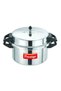 Popular Aluminium Pressure Cooker Silver/Black 16Liters