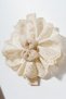 Girl's long sleeved natural cotton linen roba flower embroidery twin set - 4
