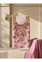 Premium Floral Pink Unstitched Suit Set with Exquisite Embroidery - 3