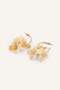 Women's Floral Dangle Earrings H9966Axns - 3