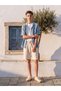 Vizyon New Season Boys' Muslin Shorts with Elastic Waist