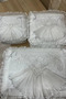 French Laced Velvet Bundle, Velvet Promise Engagement Purse, Dowry Purse Set of 3, Dowry Purse Set Gold - 3
