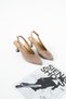 Flow Women's Buckle Detailed Genuine Leather Short Heeled Shoes Mink Suede - 3
