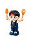 Boy Stunt Flip Action Toy With Voice Control Light Music And 360° Backflip Effects