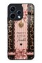 Oppo Reno 15 Glossy Phone Case with Pretty Leopard Bow Design