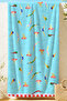 Swimmer-Themed Modern Beach Towel - Mediterranean Style Turquoise Marine Quick-Dry Microfiber Towel Cover - 7