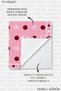 Polka Dot Pink Stylish Beach Towel Coverlet - Modern Minimalist Burgundy White Sand-Repellent Towel Coverlet - 8