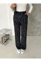 Women's Modal Fabric Tie-Dye Patterned Wide-Leg Comfortable Fit Pants with Elastic Waist