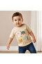 Crew Neck Short Sleeves T-shirt with Print
