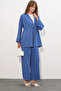 Women's Ayrobin Kimono Pants Double Set 30101 - Indigo - 3