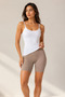 Women's 95% Natural Bamboo Flexible 2-Piece Basic Undershirt with Rope Straps - Soft Textured & Sweat-Absorbent Fabric - 2