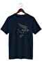 Men's Motorcycle Printed Crew Neck Casual Cotton T-Shirt