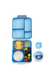 Jumbo Bento Lunch Box w/ Tritan Water Bottle 850ml – Ice Blue Blast - 4