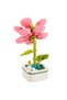 Hibiscus Bouquet 130 Piece Building Set |   Flowerpot Included |   Fine Motor Skills and Focus - 5