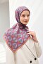 Monare Scarf Bud Dark Fuchsia 90X90 - 2