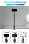 Tabletop Light Stand Clip with 1/4-inch Screw, 3-Section Extendable Stand (Up to 93.5cm), 360-Degree Swivel Ball Head, Table Clamping Mount (Up to 5cm) - 4