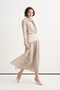 Ruffle Detailed Striped Skirt Set - 3