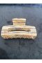 Women's Bone Patterned Oversized Hair Clip Clasp Barrette Transparent Glitter Hair Accessory Jewelry Gem 8 cm - 4