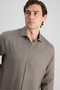 Ds Damat Comfort Smoked Linen Shirt - 3