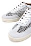 Women's Genuine Leather White Sneakers & Sports Shoes - 4
