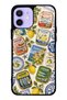 iPhone 12 Amalfi Sardines Design Glossy Phone Case