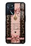 Oppo A16 Glossy Phone Case with Pretty Leopard Bow Design