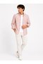 Pinstripe Cotton Linen Shirt 60% Cotton 40% Linen