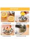 Stainless Steel Lemon Squeezer with Bowl and Strainer Citrus Orange Juicer Pomegranate Squeezer Super Squeeze - 3