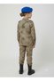 Little Heroes Girls' Gendarmerie Camouflage Uniform Set - Blue Beret Soldier Costume - 3