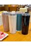 SMEG Travel Coffee Mug, 550ml Insulated Beverage Cup With Leakproof Lid, Long Lasting, Travel Coffee Thermos Blue - 2