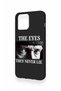 iPhone 13 Pro Max Compatible Ataturk Eyes Patterned Silicone Case - 4