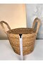 2 Pieces Hsr-036 Natural Wicker Knitted Basket Towel Basket Potato Onion Holder Flower Pot Organizer Basket - 6