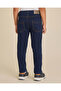Boys Dark Wash 5 Pocket Jeans - 3