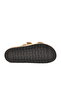 Gold Double Striped Cork Sole Lightweight Women's Slippers 7047 Z - 5