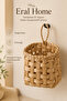 Decorative Minimal Multi-Purpose Basket Organizer Succulent Home Garden Office Handmade 12 X 12 cm - 2