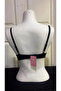 Triangle Cut Star Stone Detailed Half-Support Bra Set - 3