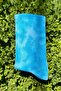 Unisex Blue Tie-Dye Patterned Socket Sports Socks - 4