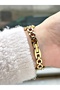 Special Design Steel Cord Gold-Green Color Women Wristwatch Es7009Mr - 4