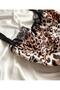 Women's Leopard Satin Nightgown - 3