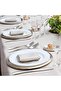 E-far 40-Piece Stainless Steel Silverware Flatware Set, Service for 8, Dinner Knives/Forks/Spoons - 6