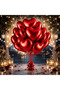 Vip Quality 70 cm Balloon 39 Pieces Red Heart Foil Balloon Shiny Metallic Large Size 70cm Heart Balloon - 5