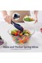 BPA Free Kitchen Tong: 315℃ Heat Resistant 18cm Silicone Cooking Tongue, Small Utensil - 8