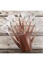 Silicone Cooking Utensils Set, 11 Pcs Kitchen Utensils for Nonstick Cookware, Wood Handles - 2