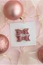 Set of 2 Rose Pink Glitter Bow Clips with Clasp - 2