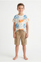 Boys Drop Shoulder T-Shirt Short sleeve, 9-10Y