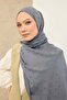 شال قطني من نايا ميني مونوغرام مدخن - 4