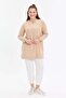 Two-Thread Stand Collar Zippered Single-Pocket Tunic - 6