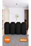 4 Pieces Black Drawstring Storage Bag Xlarge 86X62 cm - Moving Bag - Quilt Pillow Laundry Storage Bag