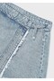 Girl's Soft Denim Shorts Skirt - 5